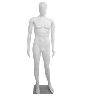 Black Full Body Male Mannequin